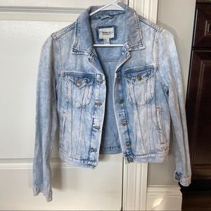 F21 Light Wash Vintage Denim Jacket
